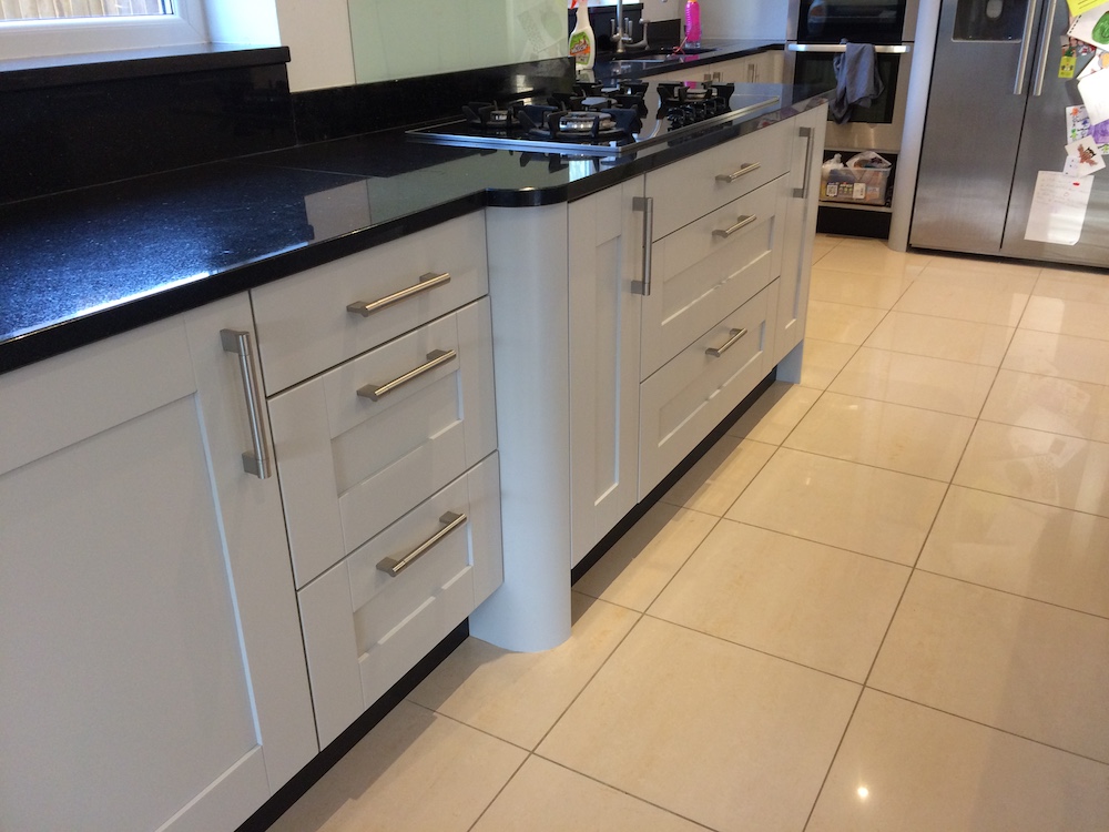 Resprayed Maple kitchen in Bramhall