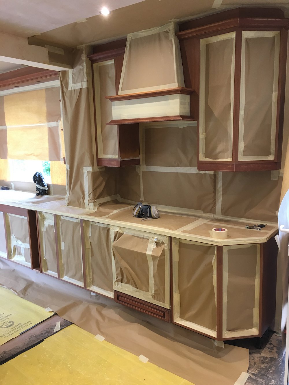 Macclesfield Kitchen Refinishing During