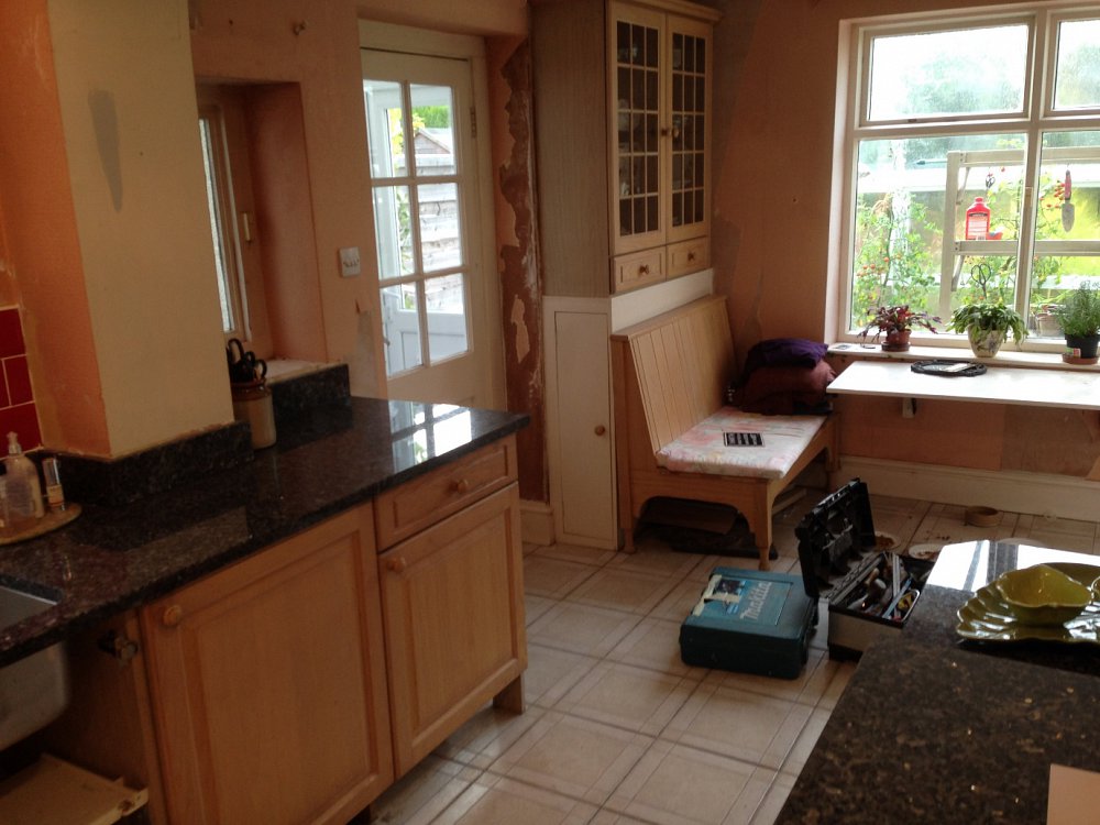 Before the transformation.